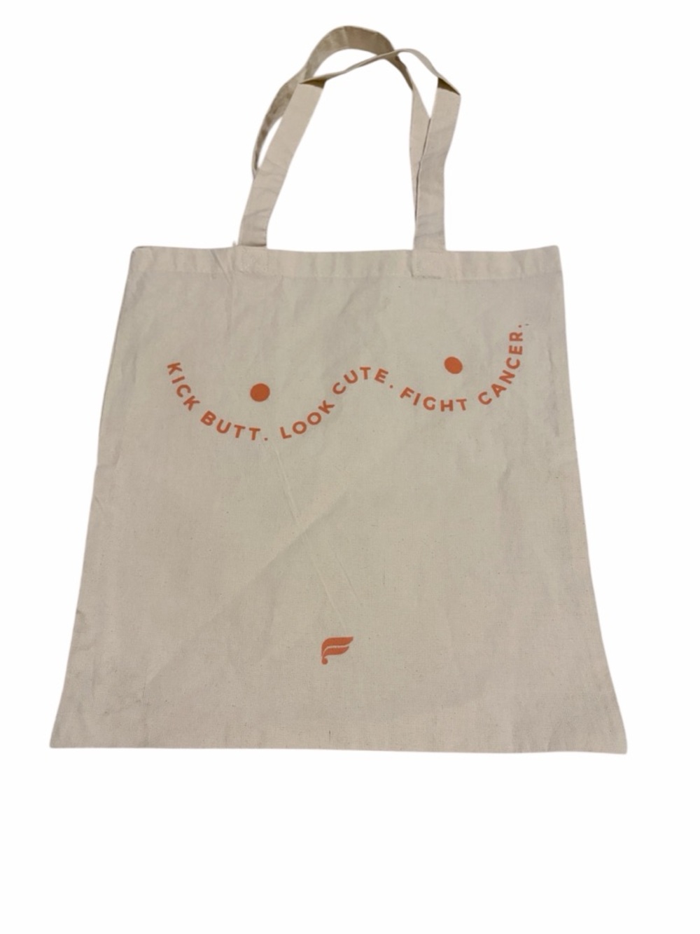 Fabletics breast cancer awareness tote bag